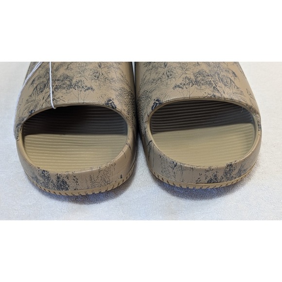 Nike Calm Slide Print Parachute Beige Brown, Anthracite Men\'s Sz 11, HQ1125-201 main image 6